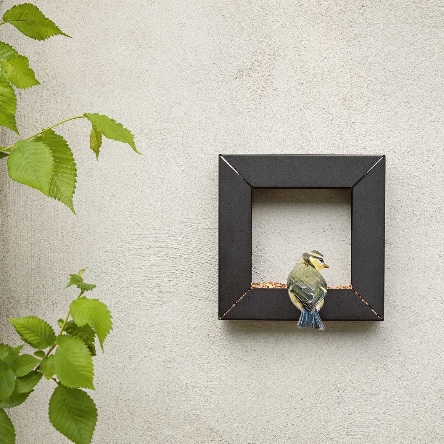 eva solo rahmen futterspender an wand 74159