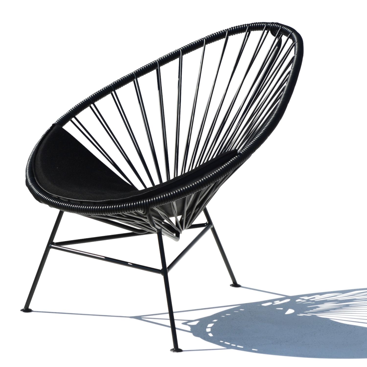 OK Design - Acapulco Mini Sitzkissen schwarz