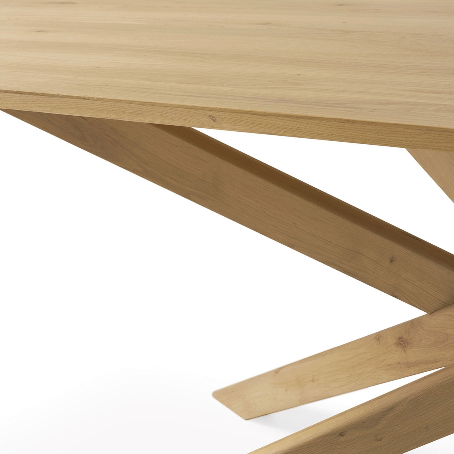 ethnicraft mikado tisch ambiente wohnzimmer rechteckig close up 83924