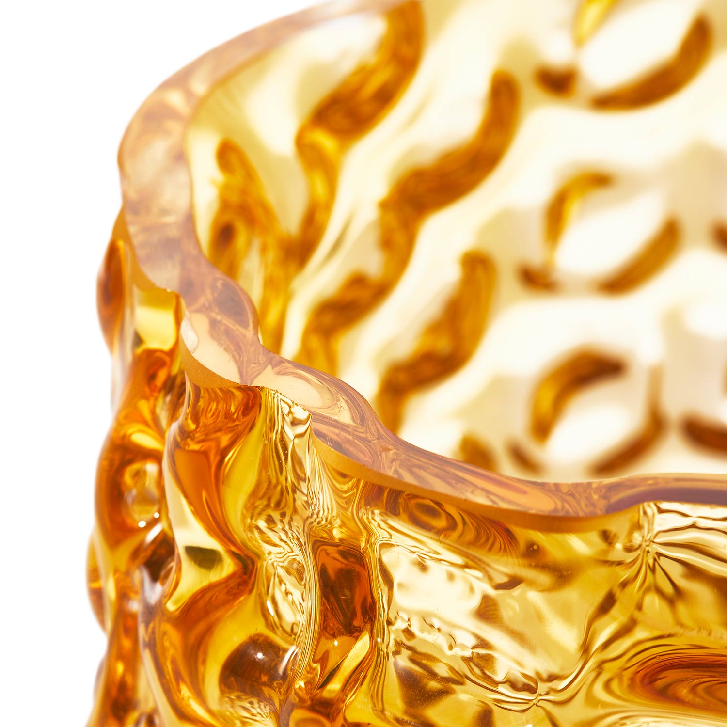 pols potten round relief vase offen close up 99099