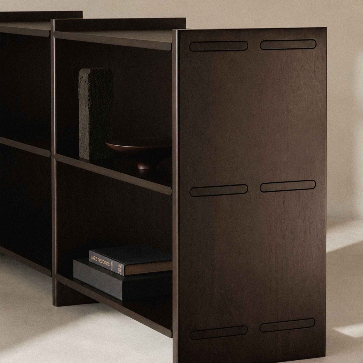 Ethnicraft - Mortise Regal 176 cm mahagoni rosébraun