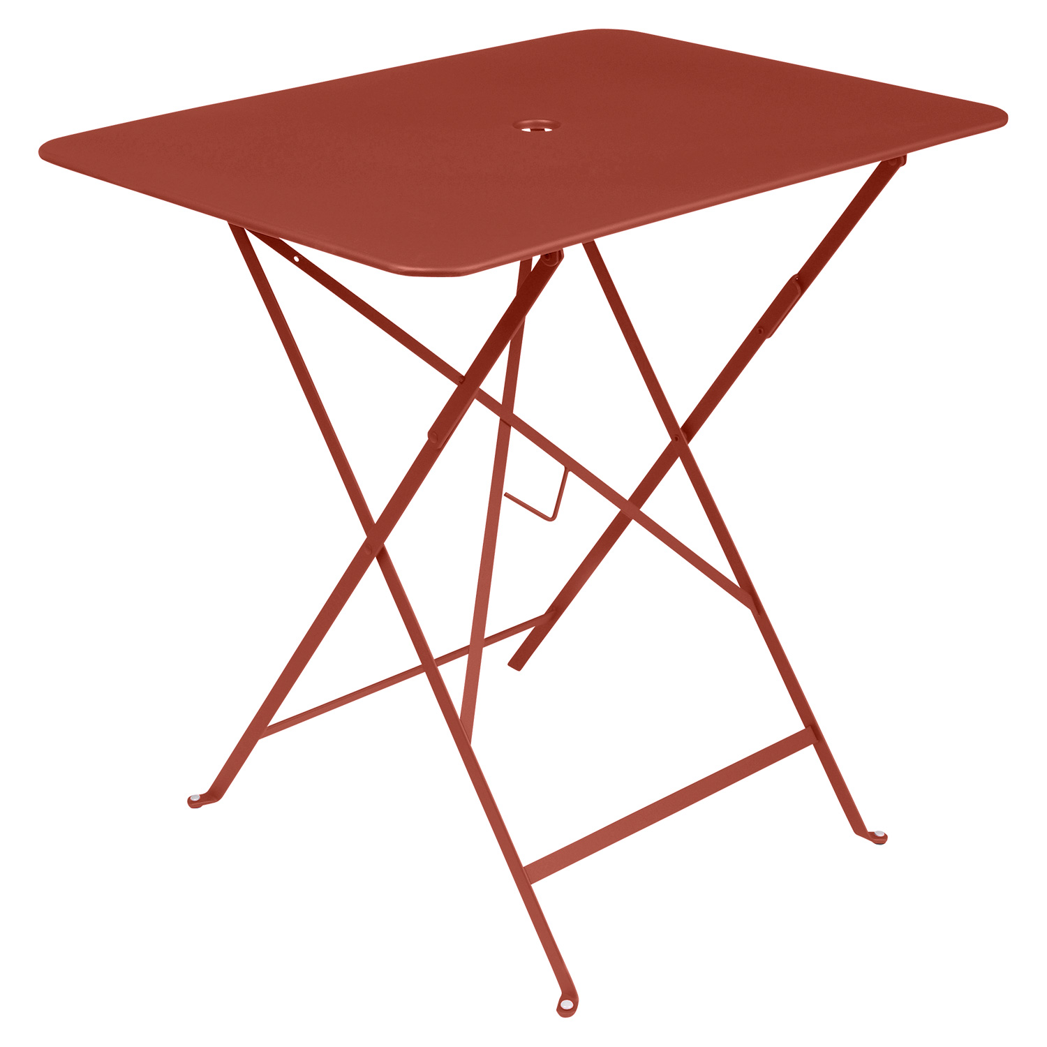 fermob bistro tisch 77x57 ockerrot 108728