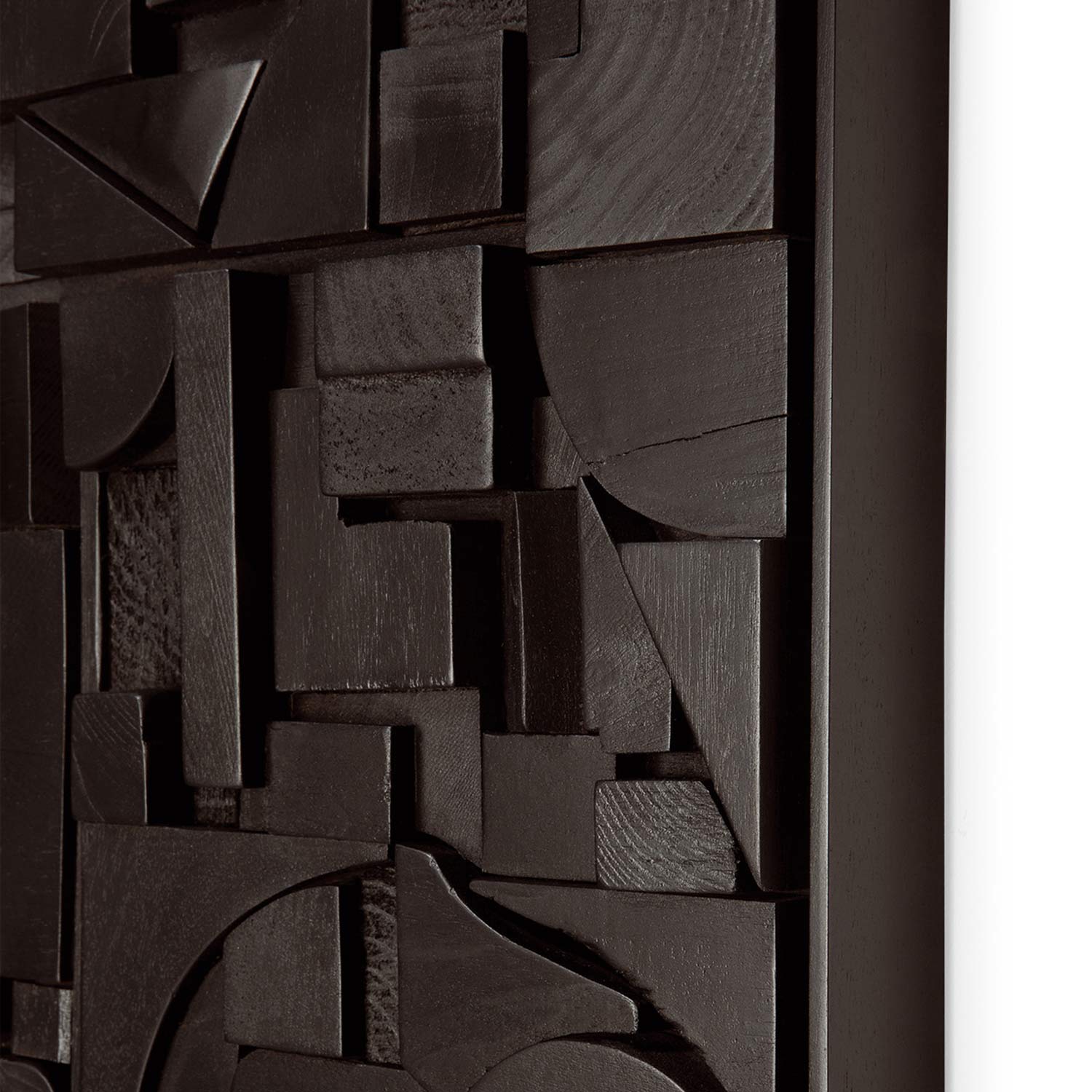 ethnicraft bricks wanddekoration schwarz klein rechteckig close up seite 92268