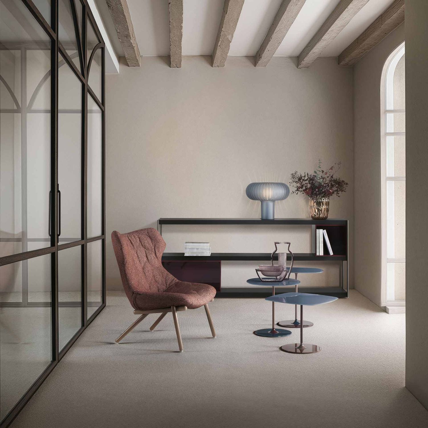 Kartell - Teresa Frozen Tischleuchte grün