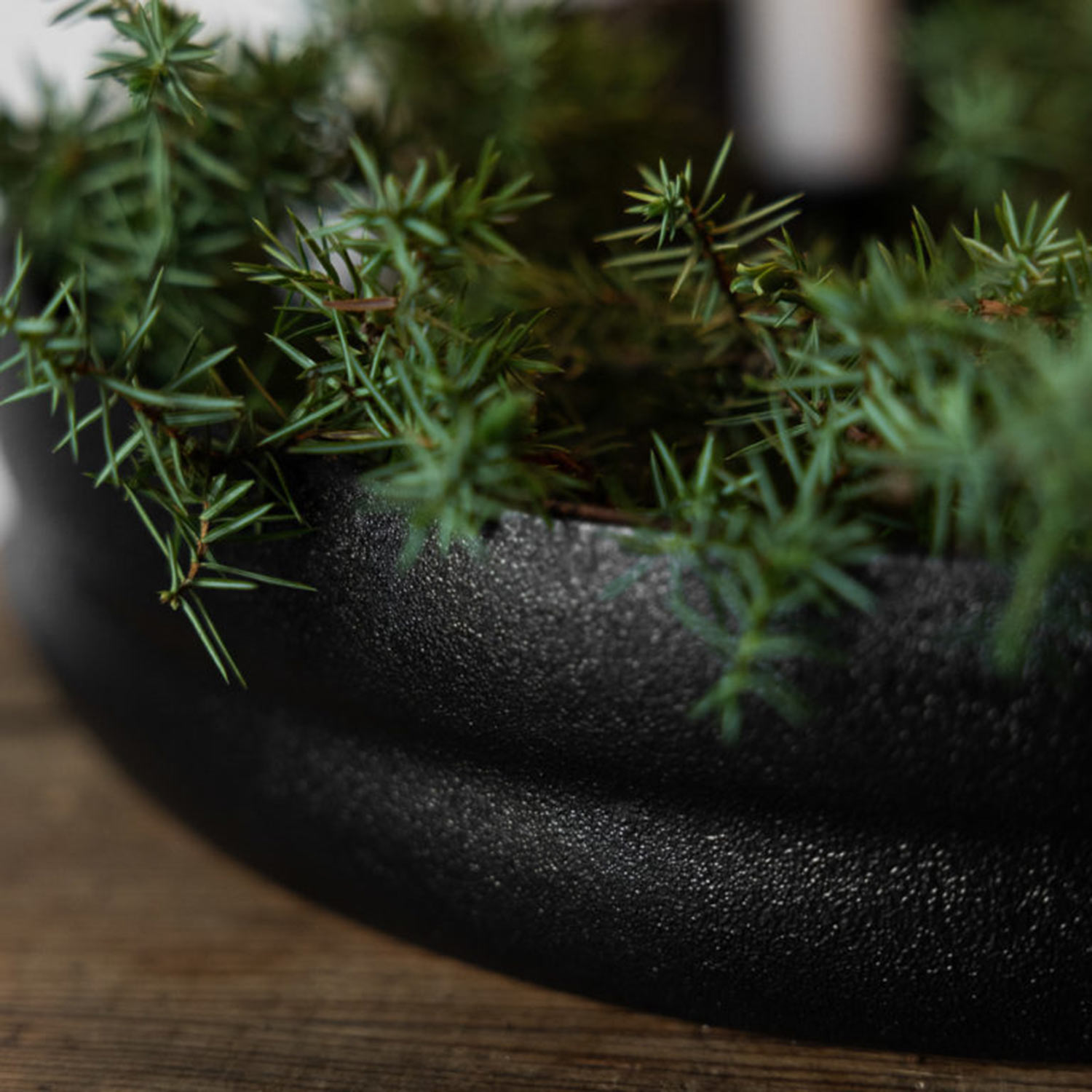 storefactory kvistholmen kerzenhalter schwarz close up 98221