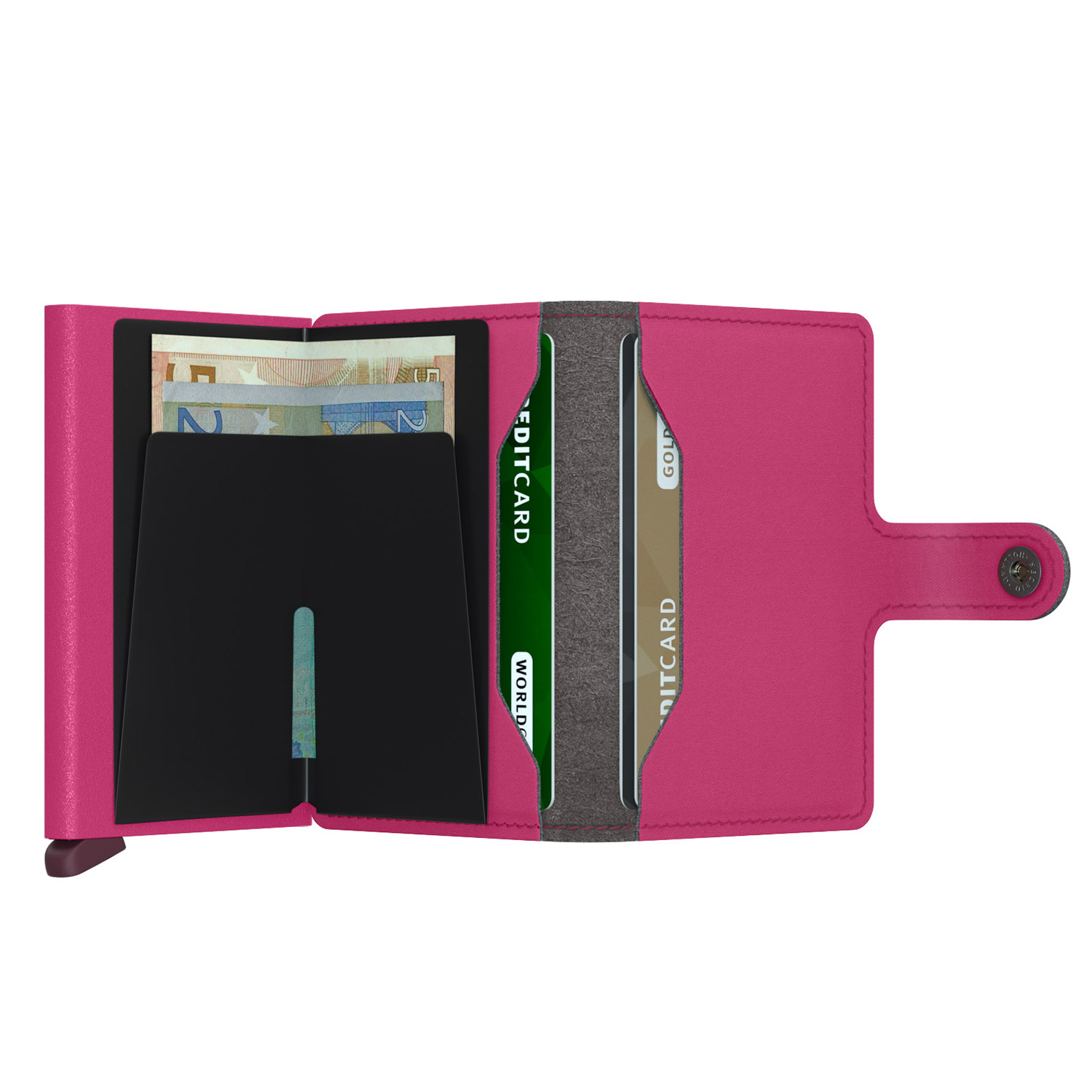 secrid miniwallet yard powder fuchsia offen 79028