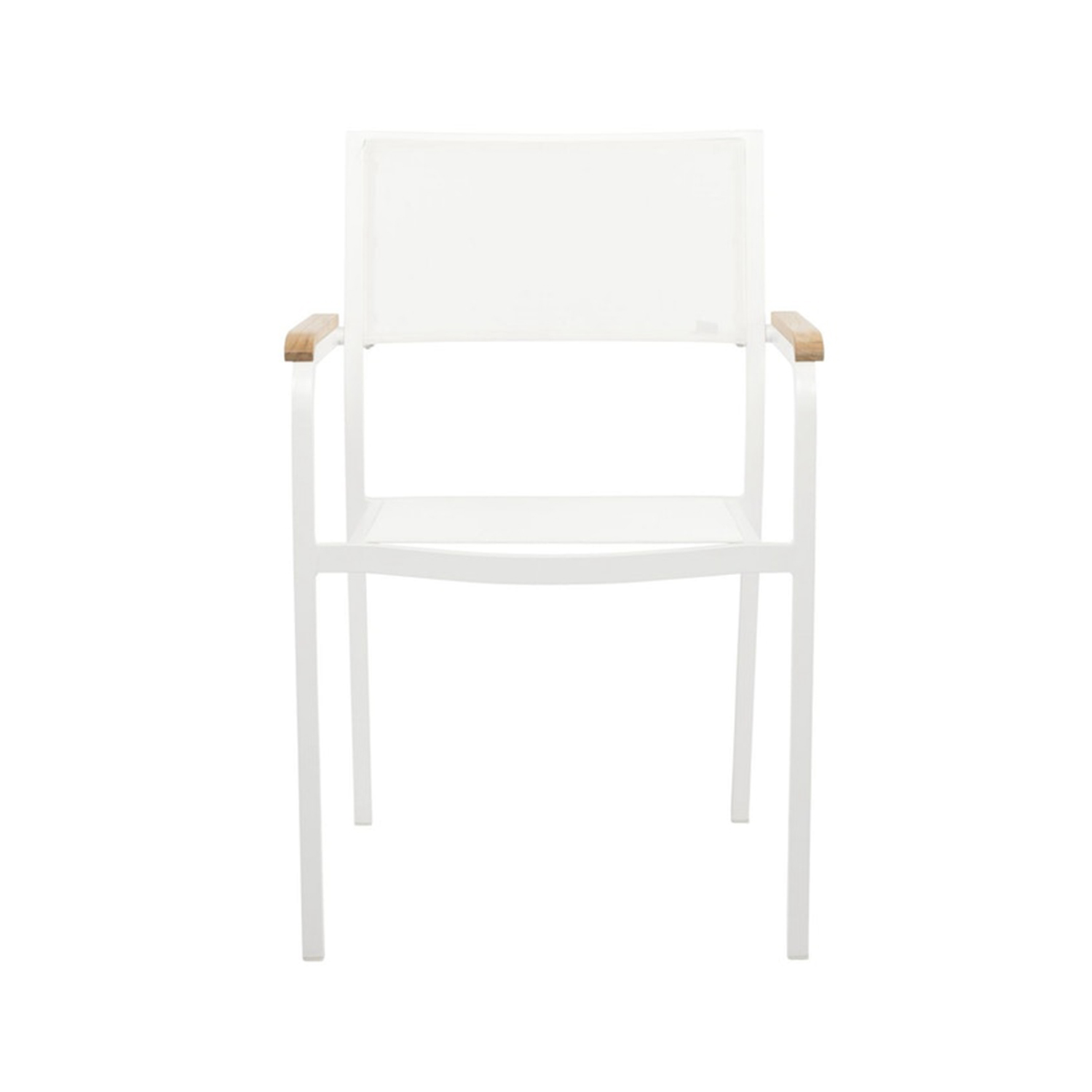 jan kurtz lux alu stuhl weiss frontal 71012