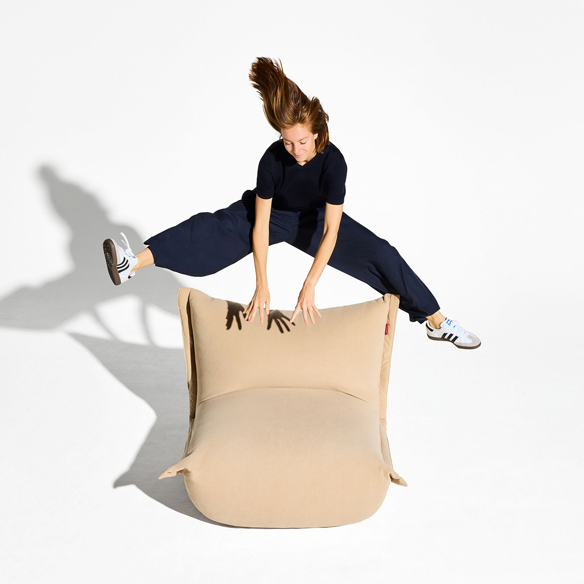 Fatboy - The BonBaron Slim Cord Recycled Sessel beige