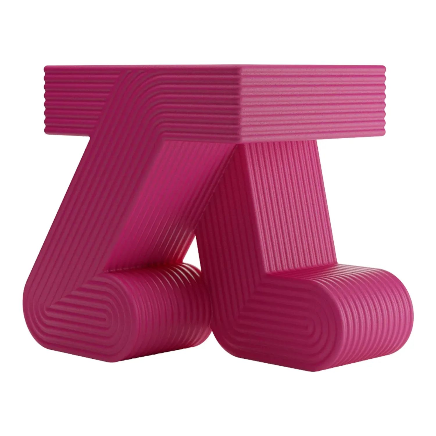 Qeeboo - Walking Beistelltisch fuchsia