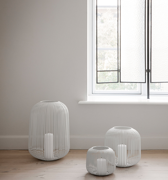 blomus weiss lito laterne L 82202