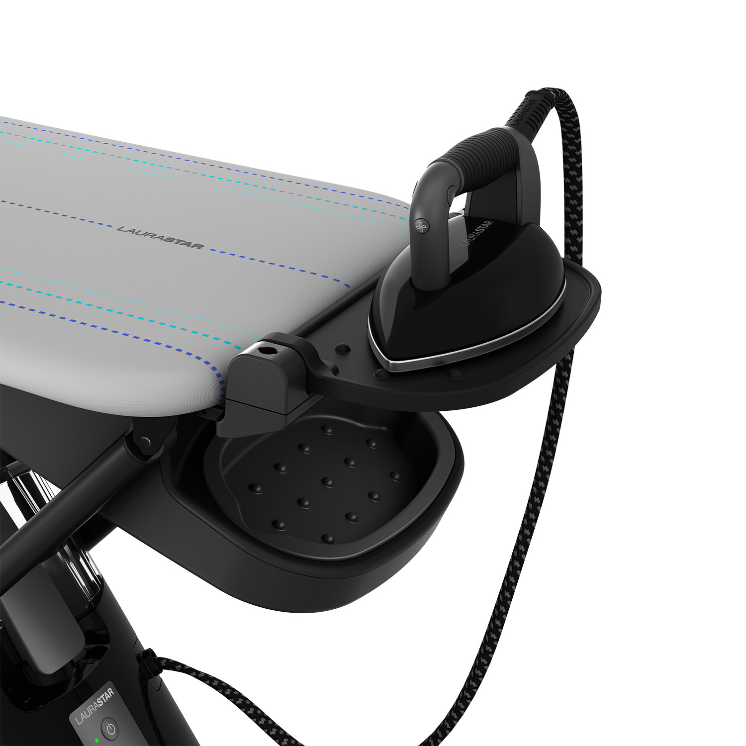 laurastar smart buegelsystem M buegeleisen ausgeklappt 99163