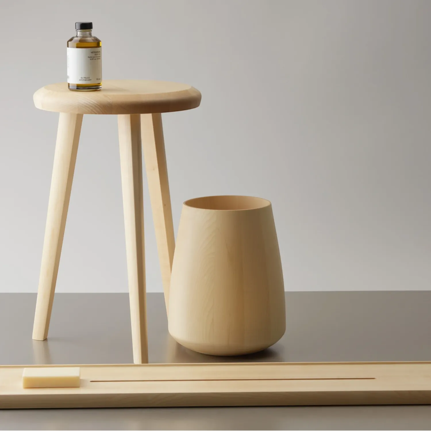 Decor Walther - ONYO STOOL Hocker ahorn natur