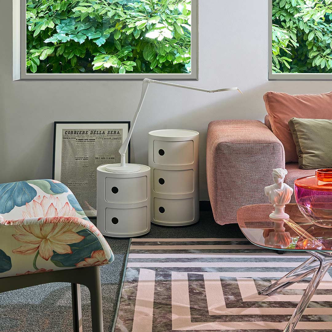 kartell componibili matt weiss 63709