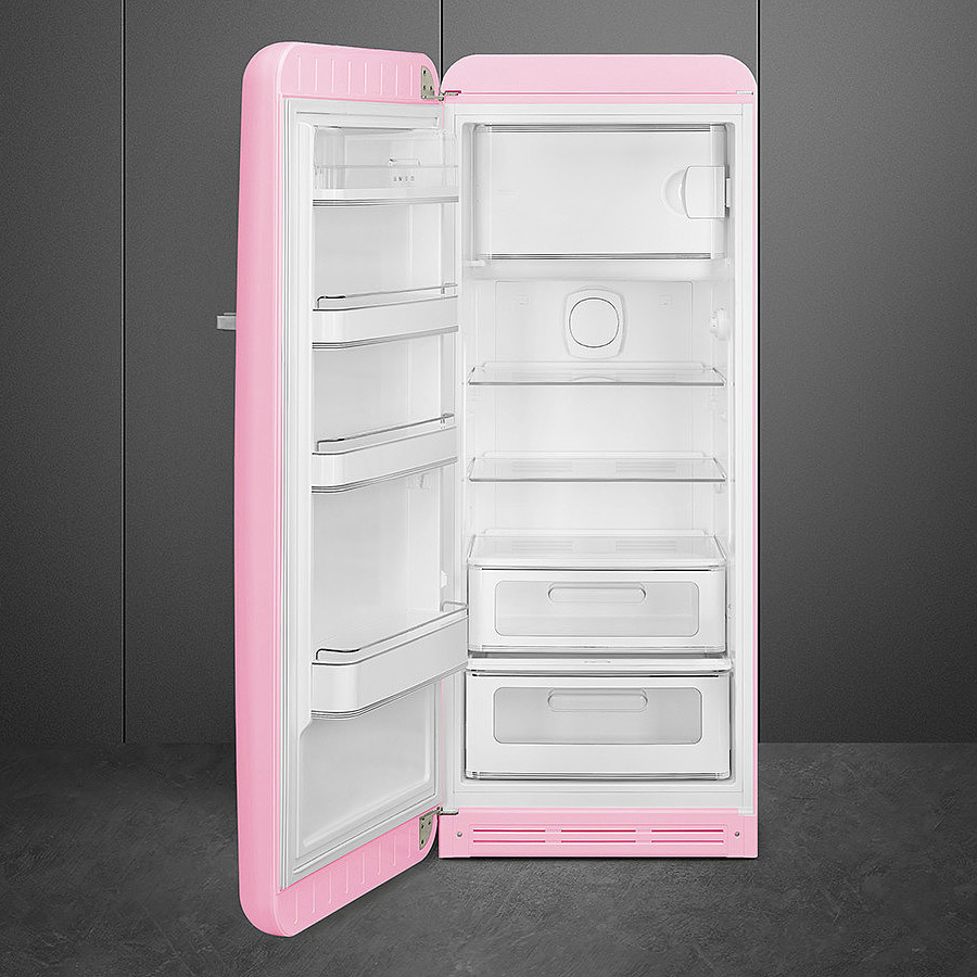 smeg kuehlschrank FAB28 cadillacpink links2 55137