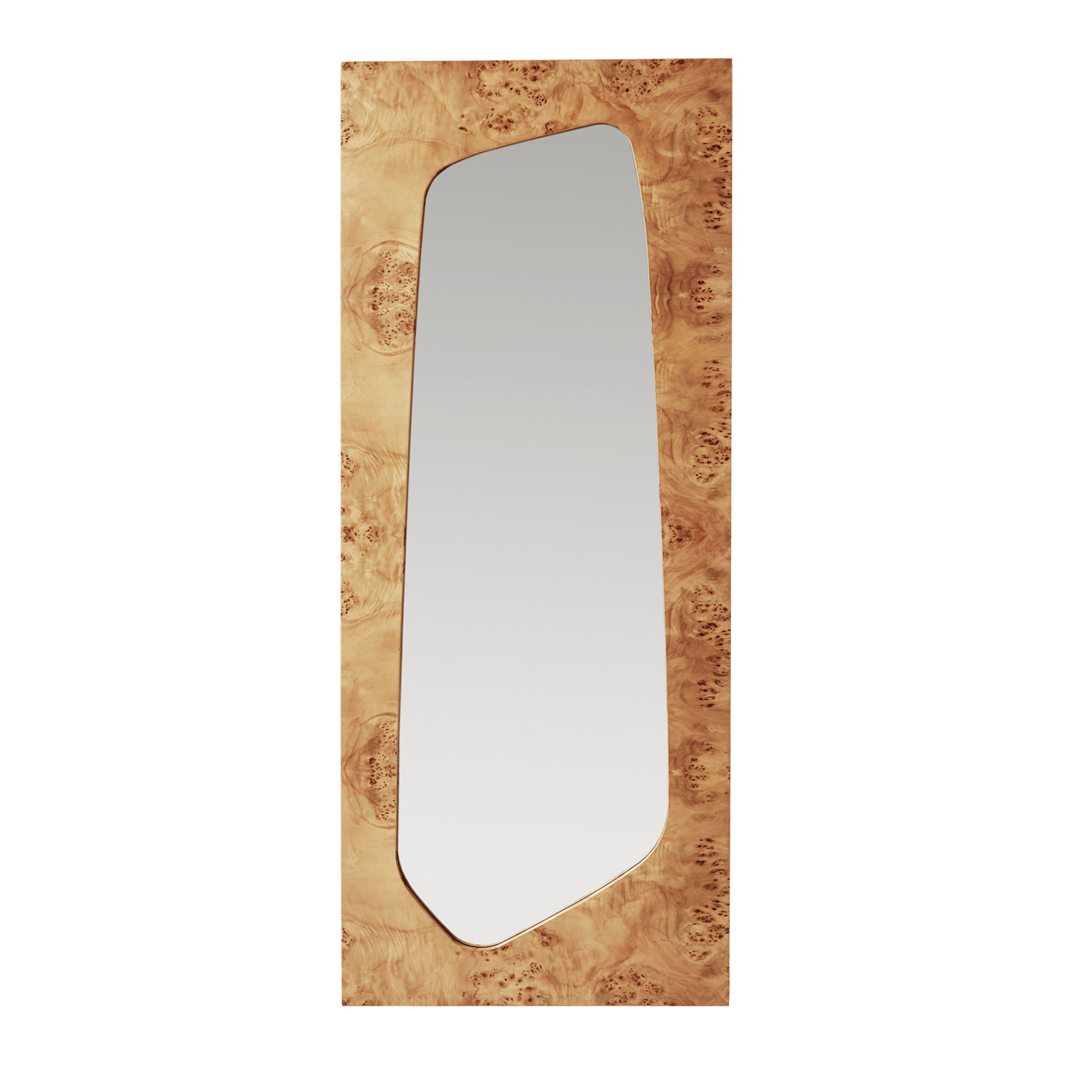 Ferm Living - Folia Spiegel H 135 cm natural burl