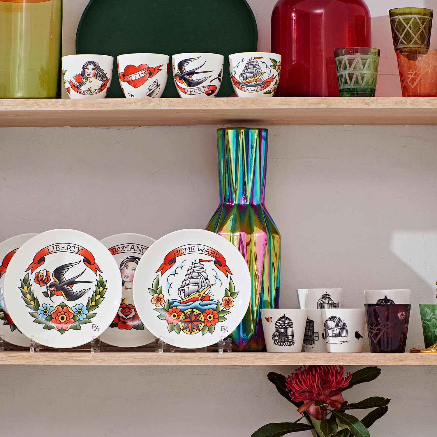 pols potten oily folds vase regal 99076