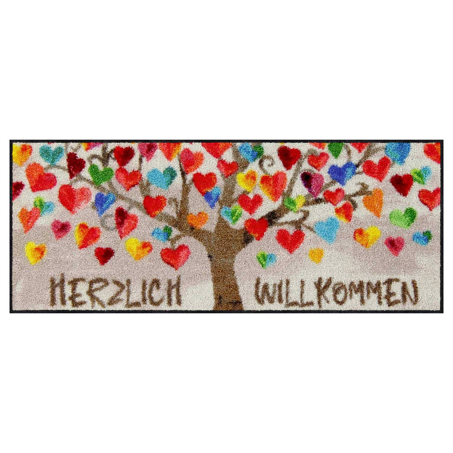 Salonlöwe - Herzbaum 30x75 cm Fußmatte