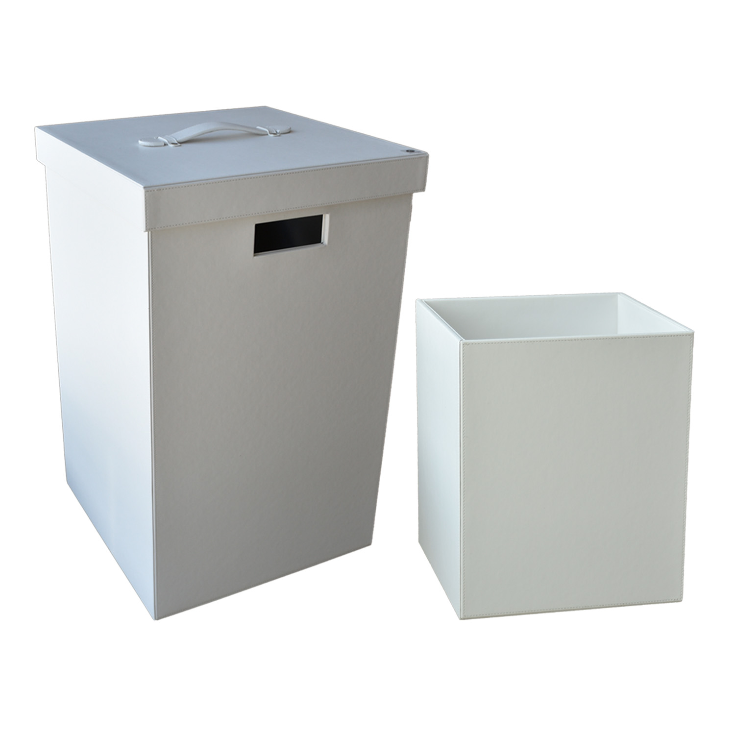 0924550 SET Brownie Q Wschebehlter Set wei Decor Walther