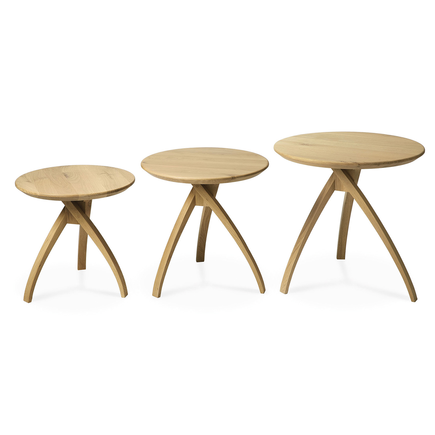 ethnicraft twist beistelltisch freisteller alle groessen 84195