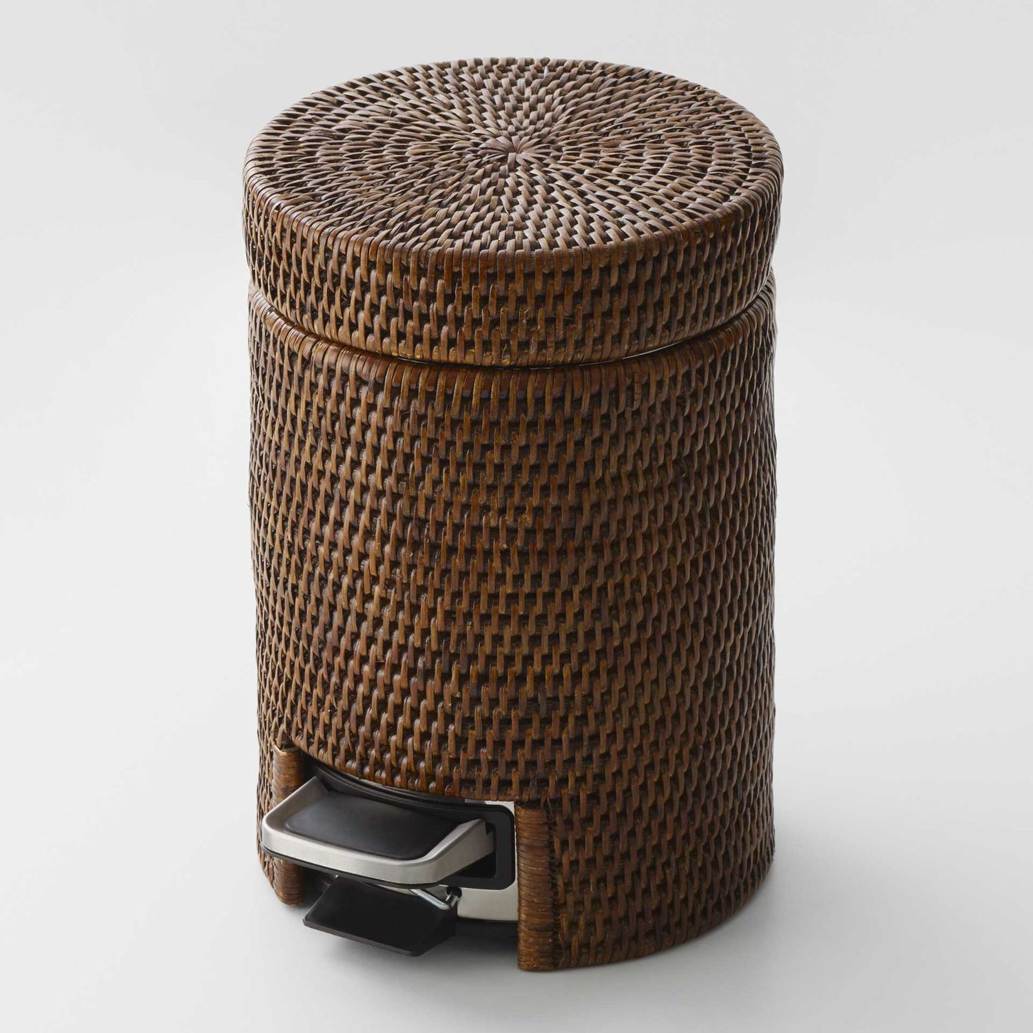 Decor Walther - Basket TE Pedaleimer dunkel