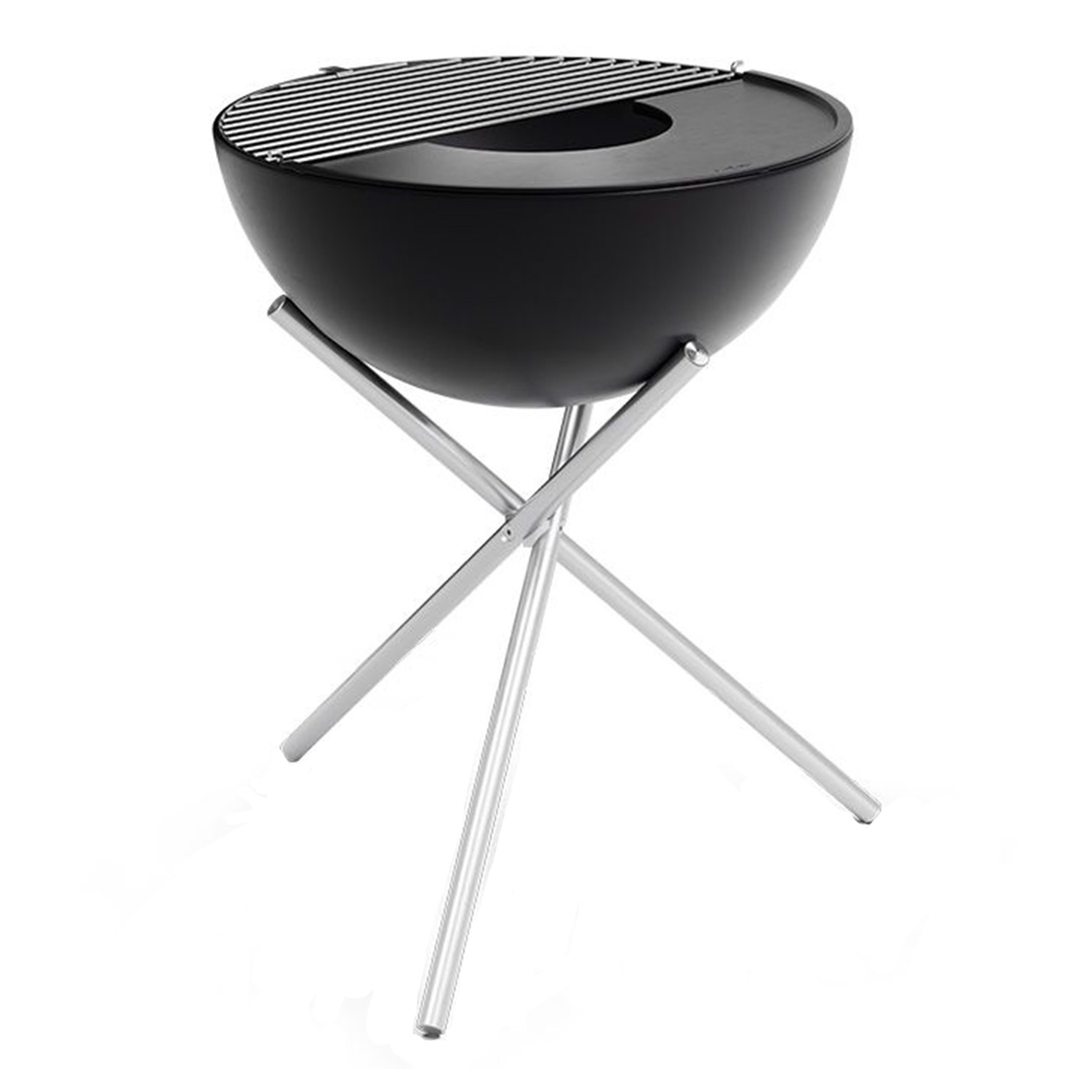 hoefats bowl 70 feuerschale mit dreibein grillrost 92366