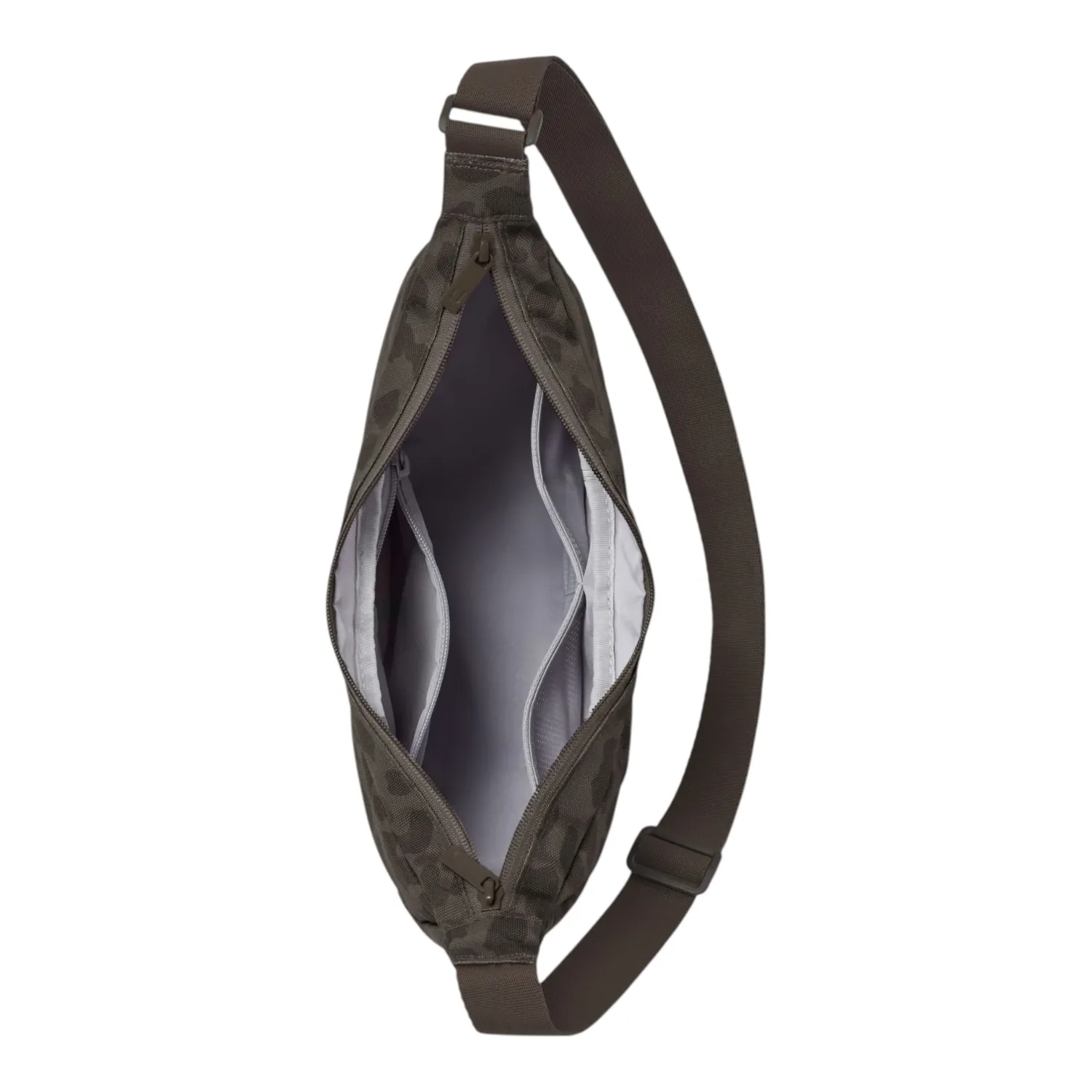 Johnny Urban - Ally Medium Half Moon Bag brown leo