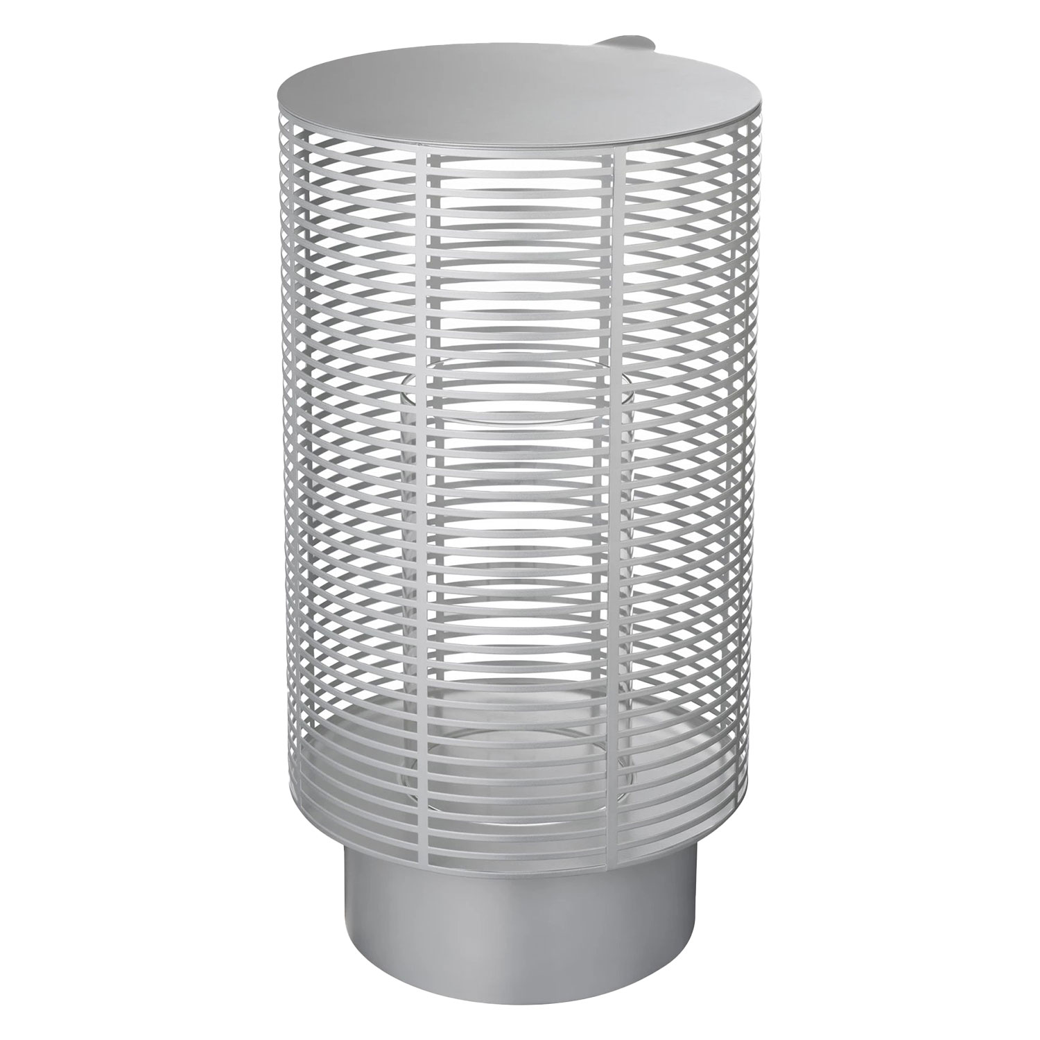 blomus olea laterne L silver 66665 90339