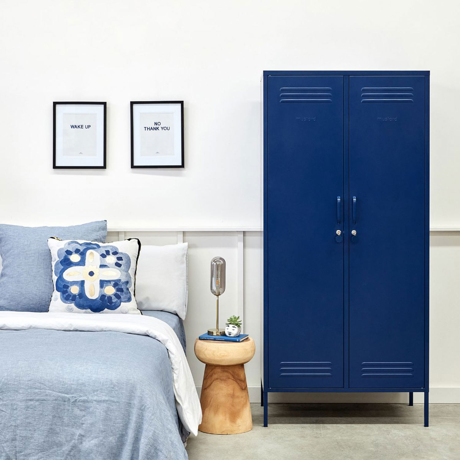 mustard made the twinny navy schlafzimmer geschlossen 97036