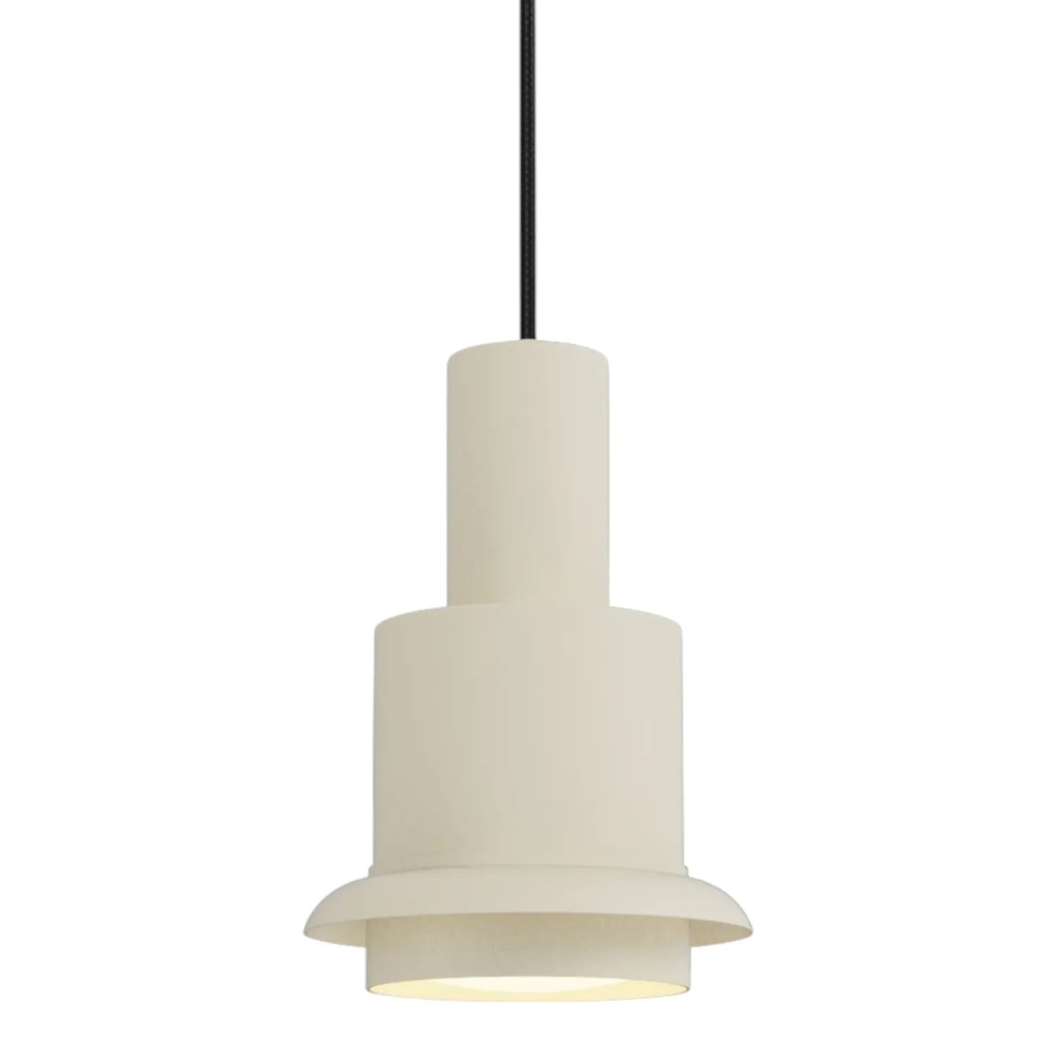 DCW - Chaumont Pendelleuchte Ø 19 cm weiß weiß