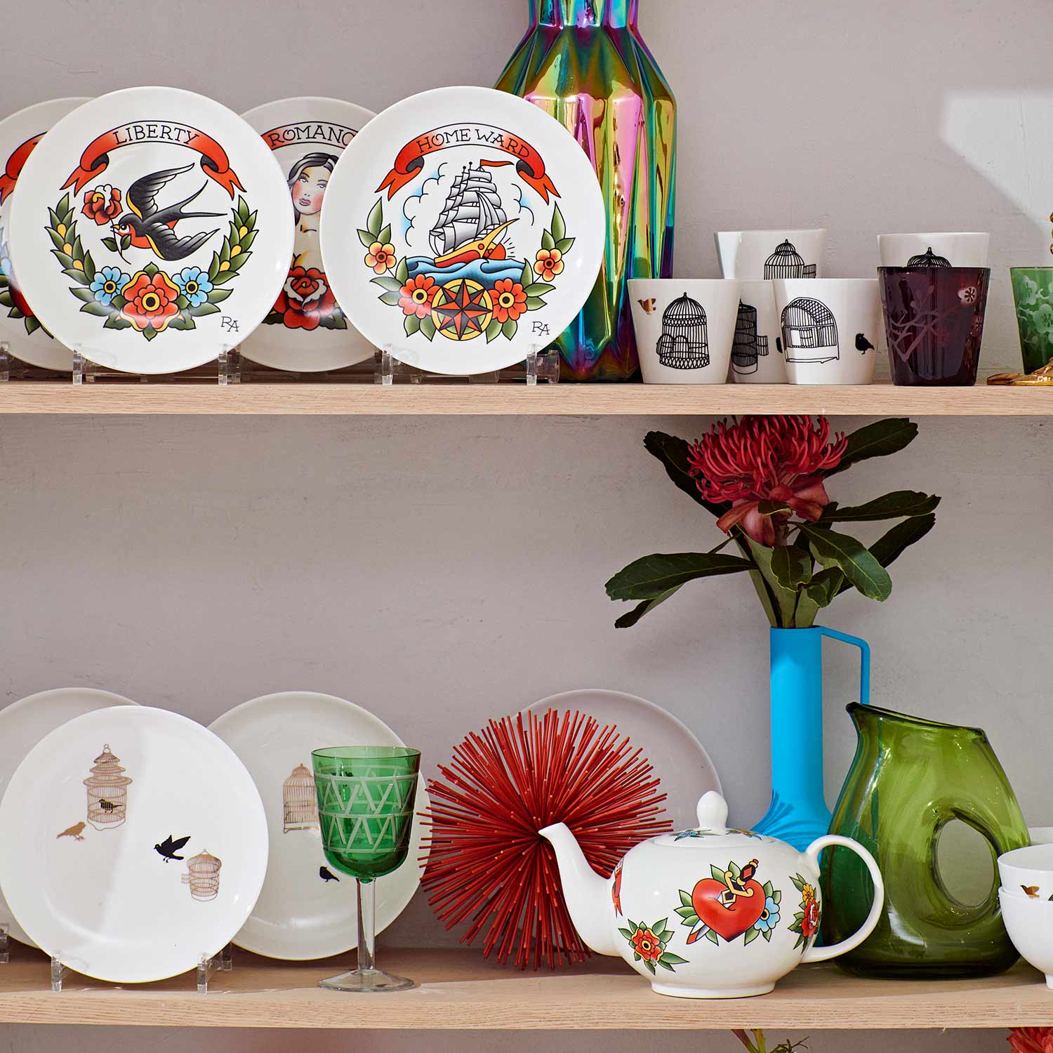 jug with hole mossgruen regal 99033