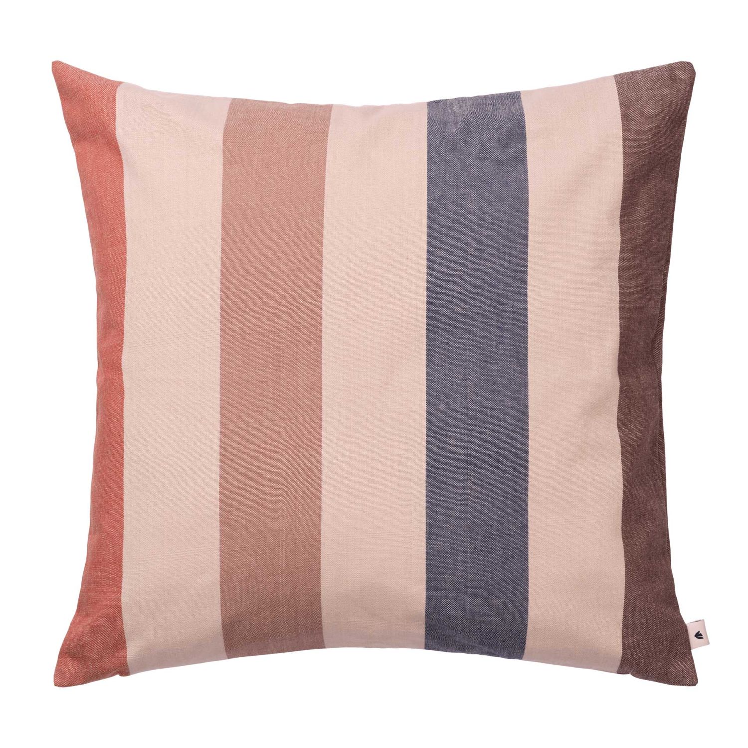 Ferm Living - Strand Außenkissen cashmere/mocha/indigo