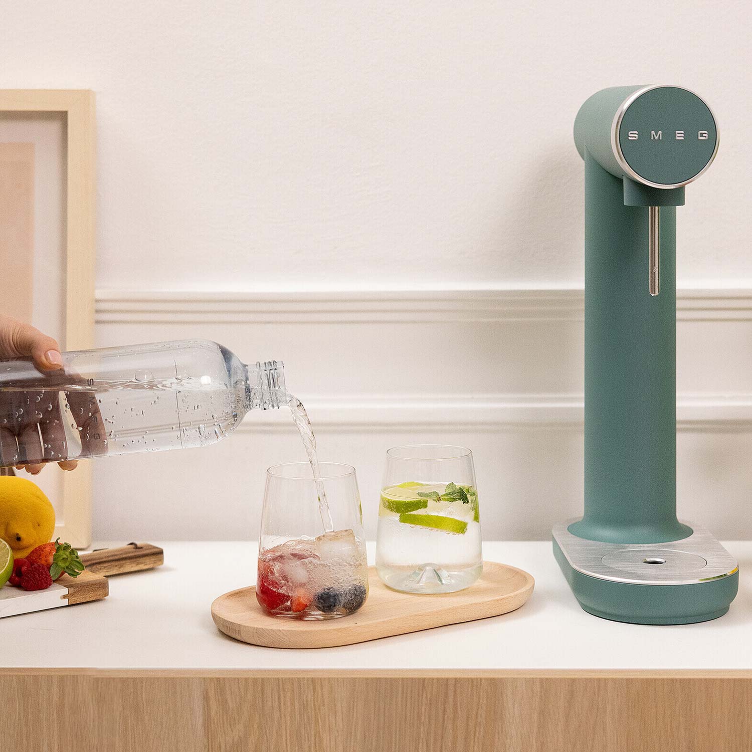 SMEG - Wassersprudler SKC01 weiß matt