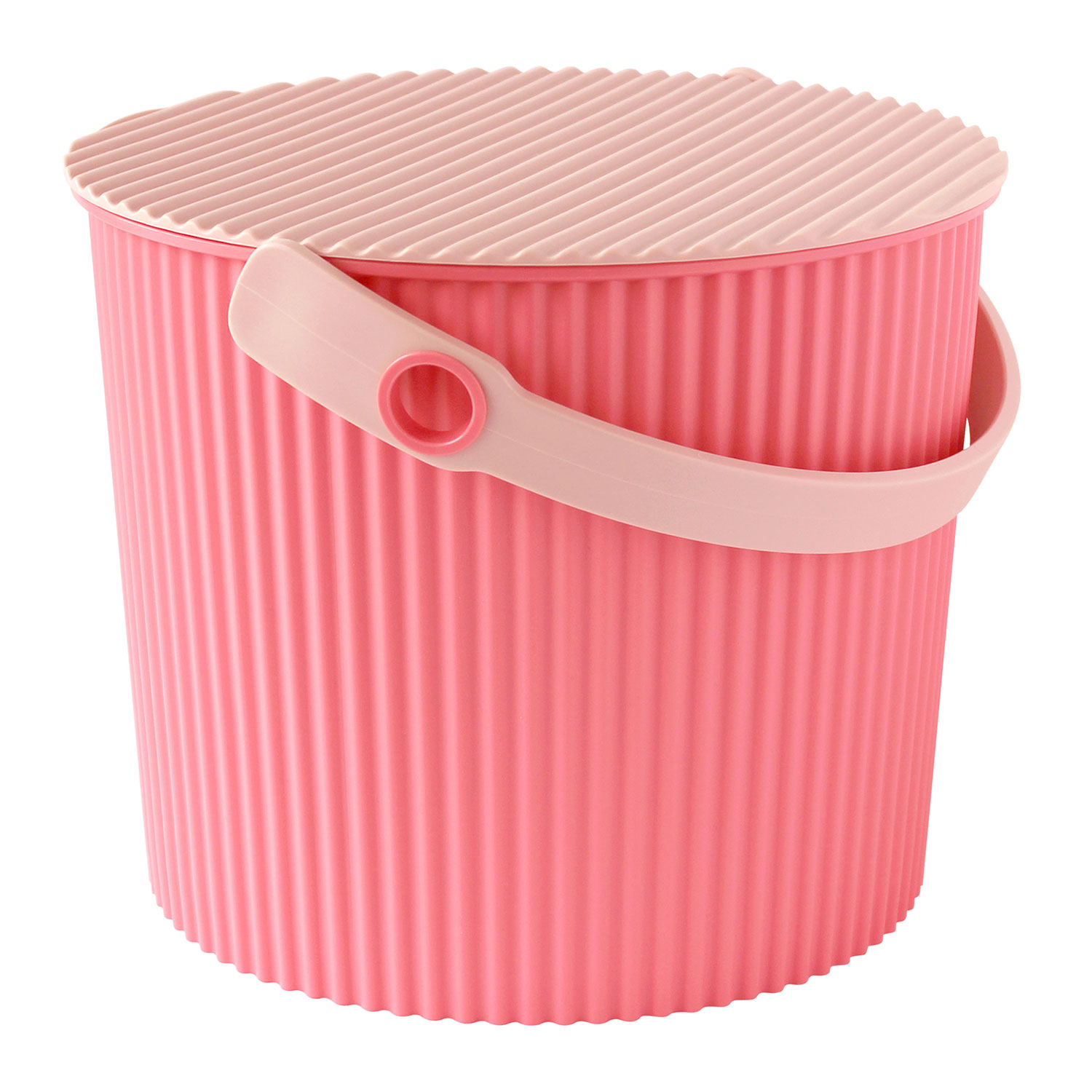 Hachiman - Omnioutil Eimer mit Deckel 8 l flamingo