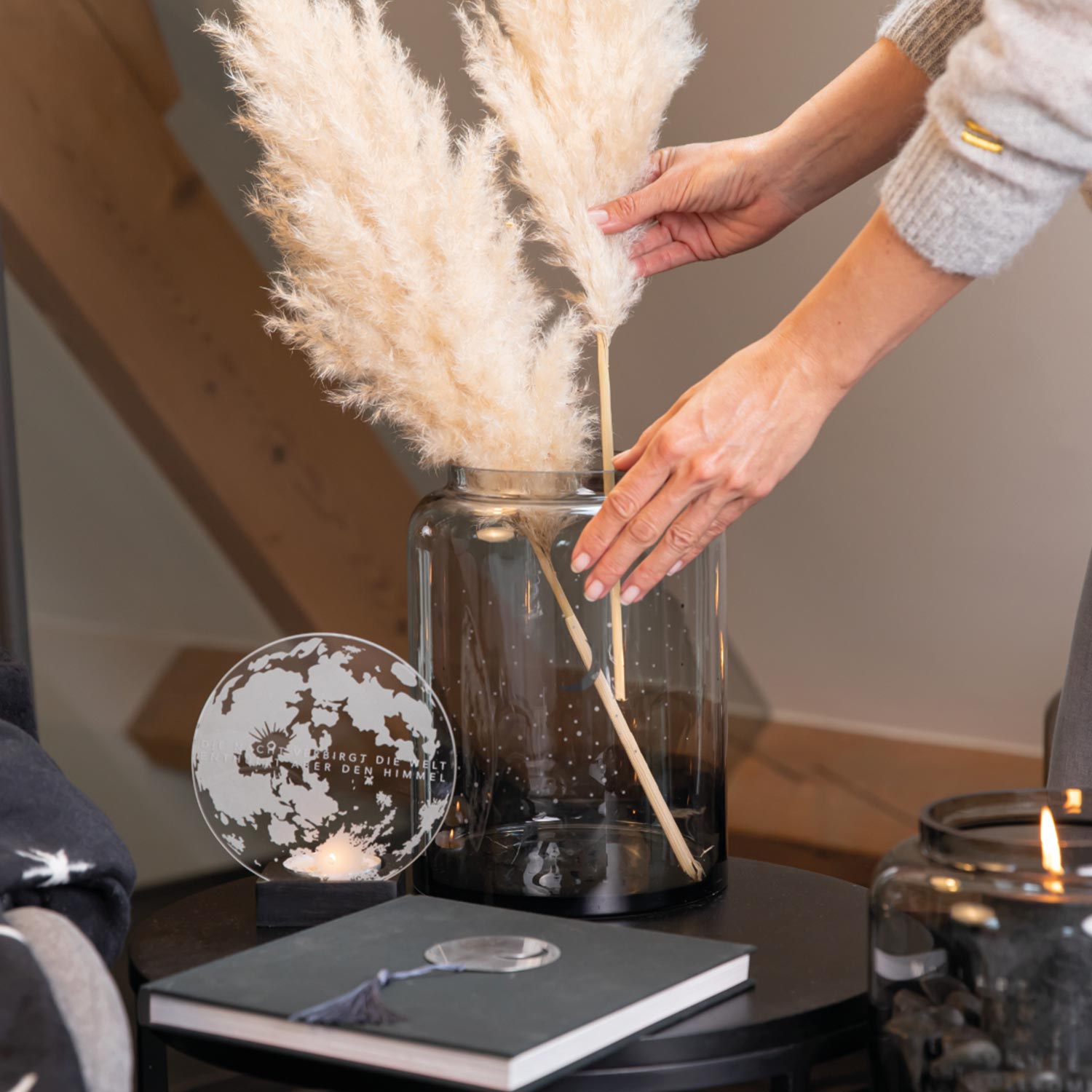 raeder mondnacht glasvase mondnacht ambiente 86137