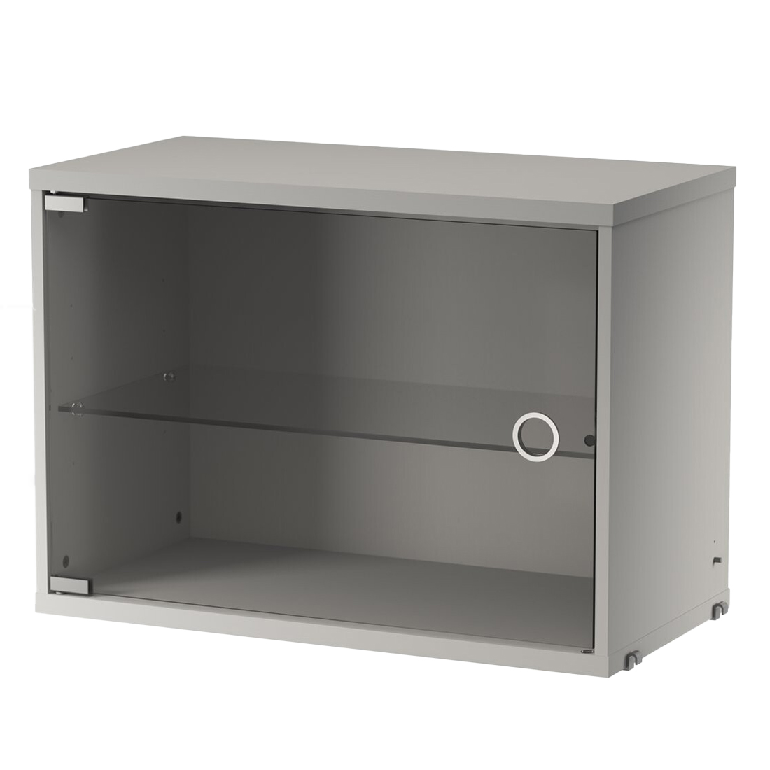 string vitrinenschrank 58cm grau 99570