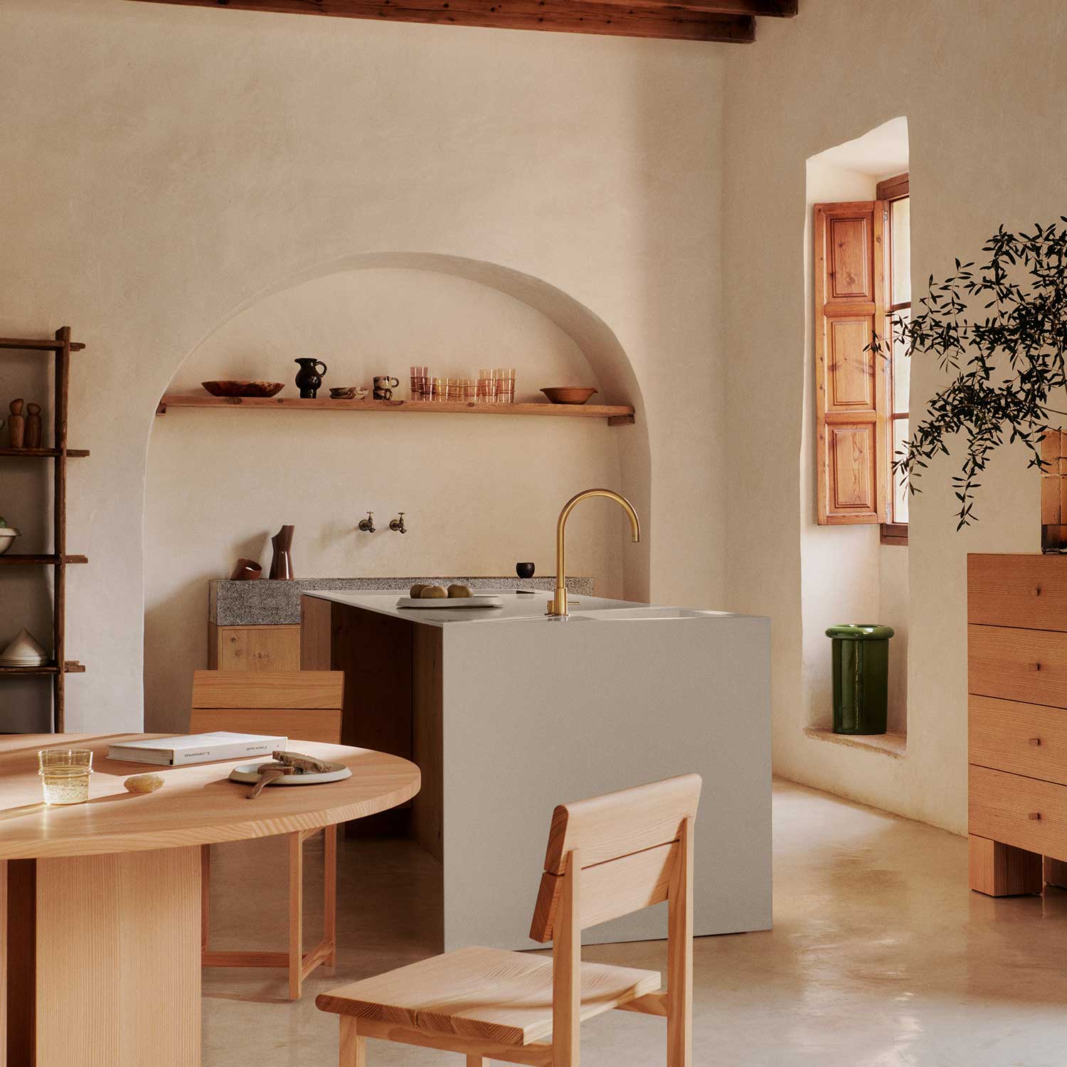 Ferm Living - Aukko Esstisch Ø 140 cm