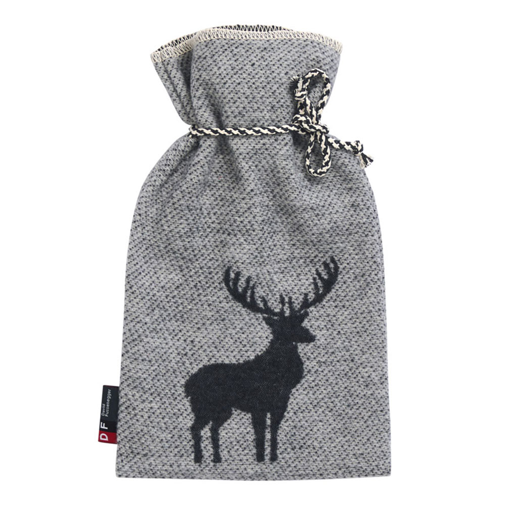 David Fussenegger - Silvretta Hirsch Struktur Wärmflasche