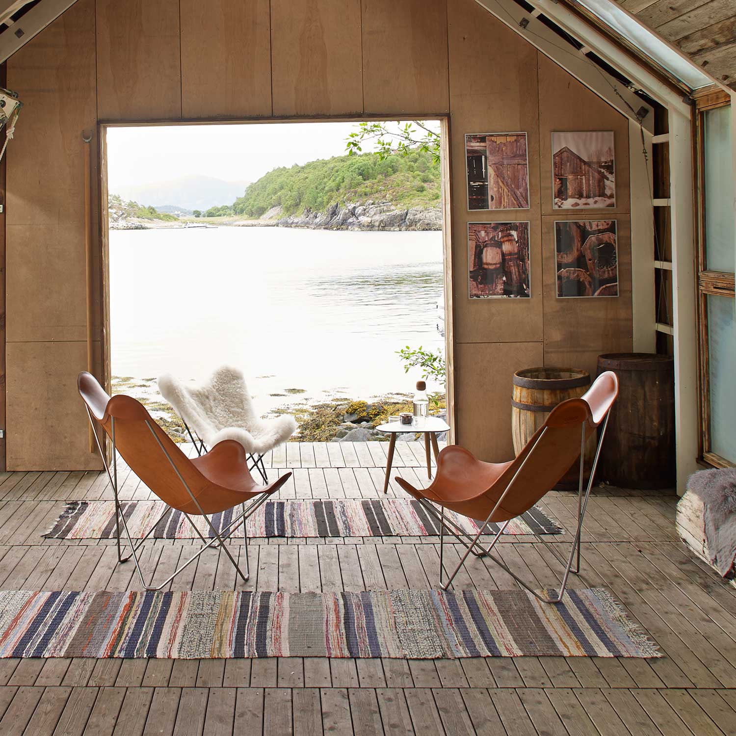 pampa mariposa butterfly chair cuero 67871