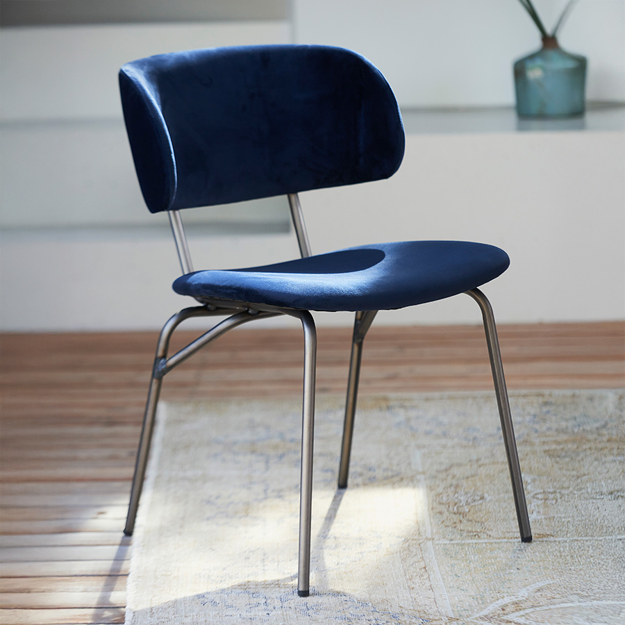 Jan Kurtz - Giulia Stuhl dunkelblau