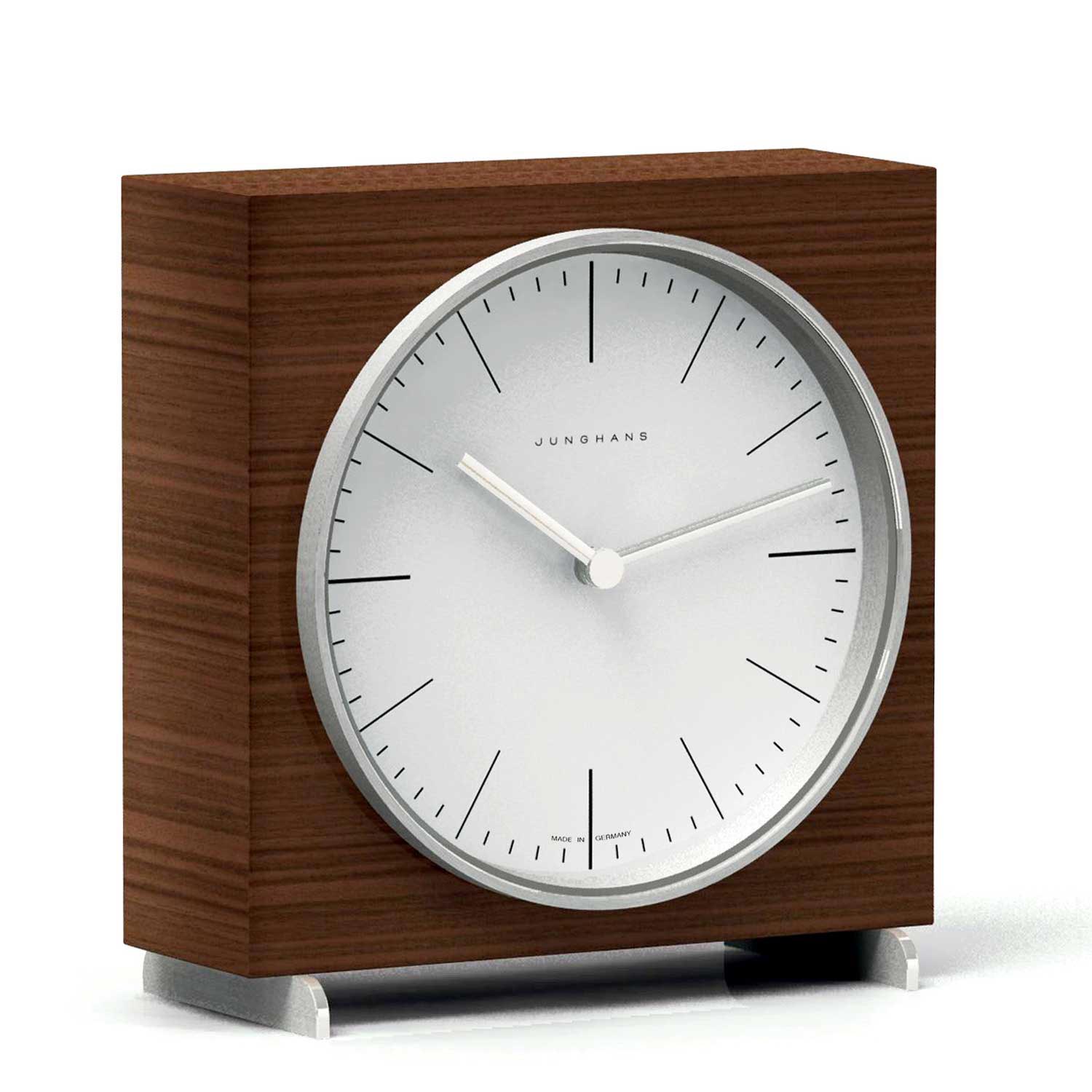 max bill Tischuhr braun 363 2211 00 16160