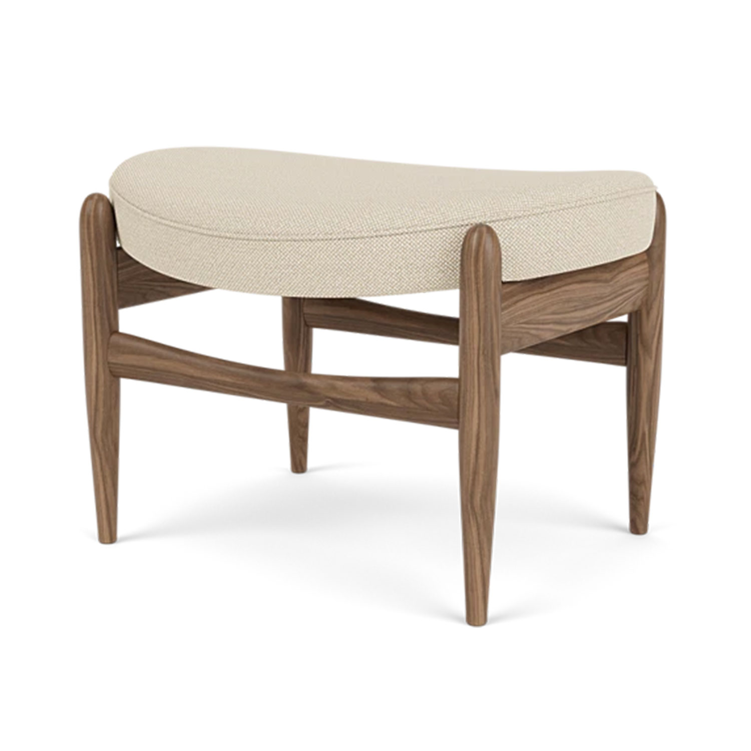 Audo - Elizabeth Fußteil Walnut/beige