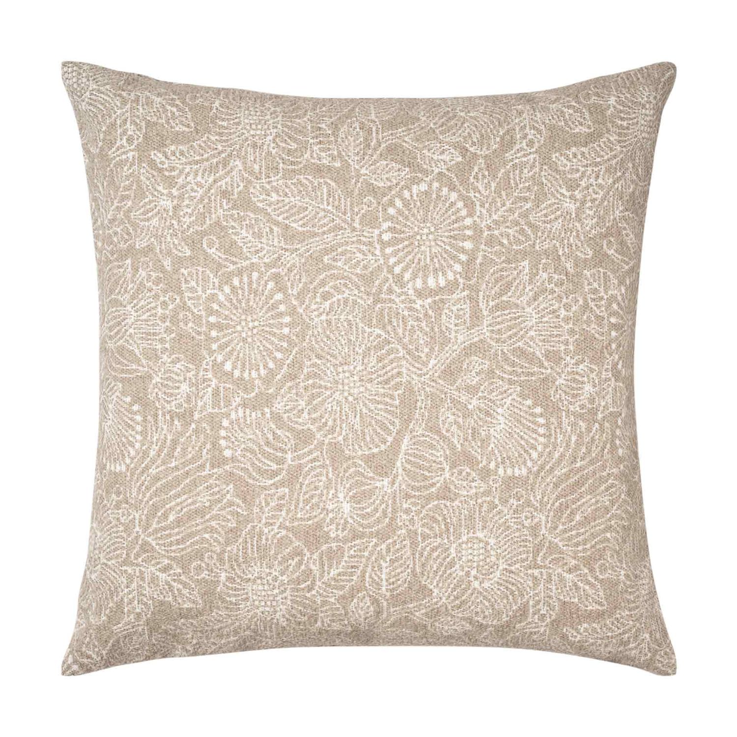 Proflax - Plant Kissenhülle beige 50 x 50 cm