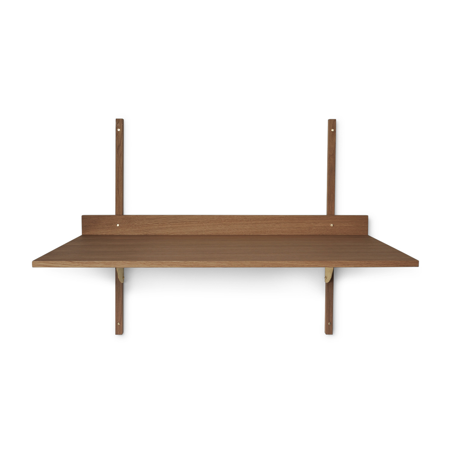 fermLIVING Sector Desk SmokedOakBrass 1104269295 101578