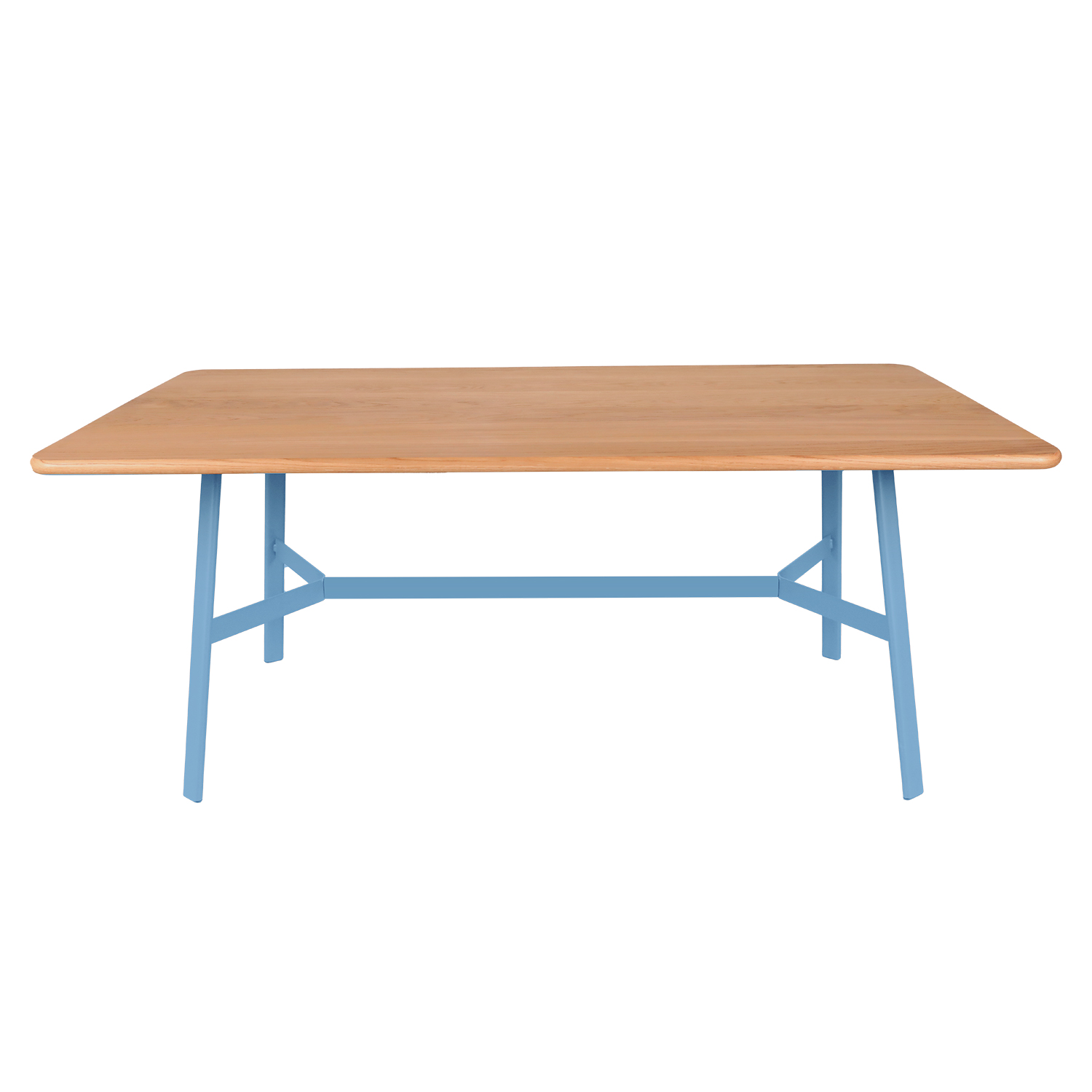 Fermob - So'O Tisch Eiche 180x90 cm maya-blau