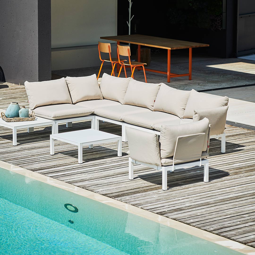 fiam domino outdoor lounge weiss 80762