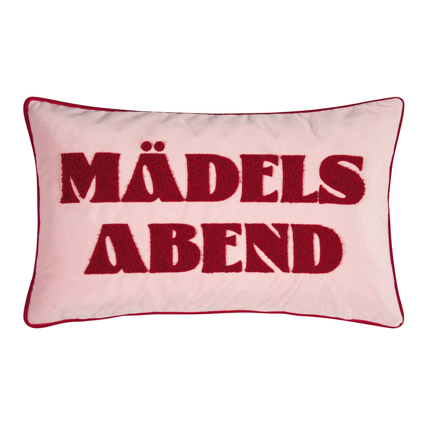 pad Letters Kissenhlle 30x50 red pink 103546