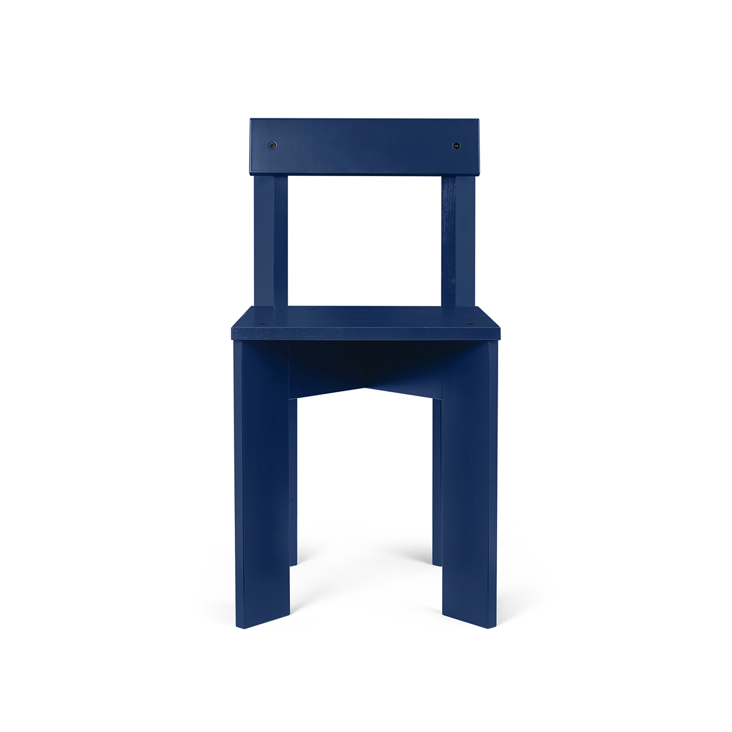 ferm living ark stuhl blau 81537