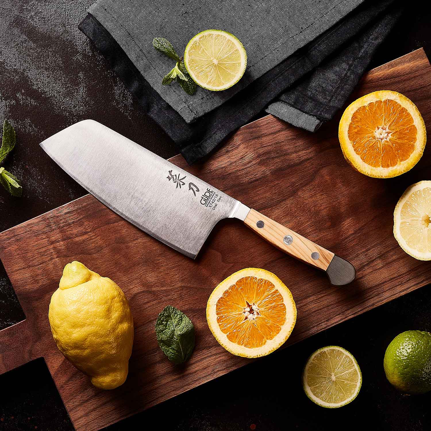 Güde - Chai Dao chin. Kochmesser Serie Alpha-Olive