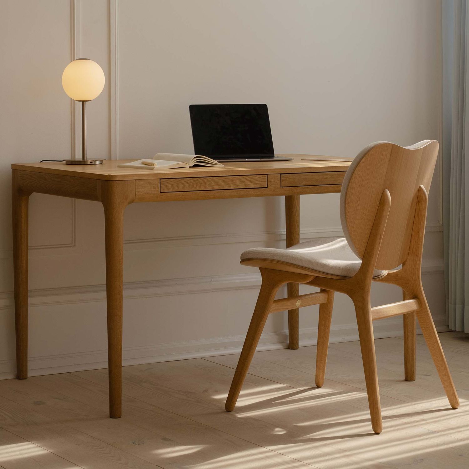 UMAGE - Heart’n’Soul Schreibtisch eiche Fenix moss green