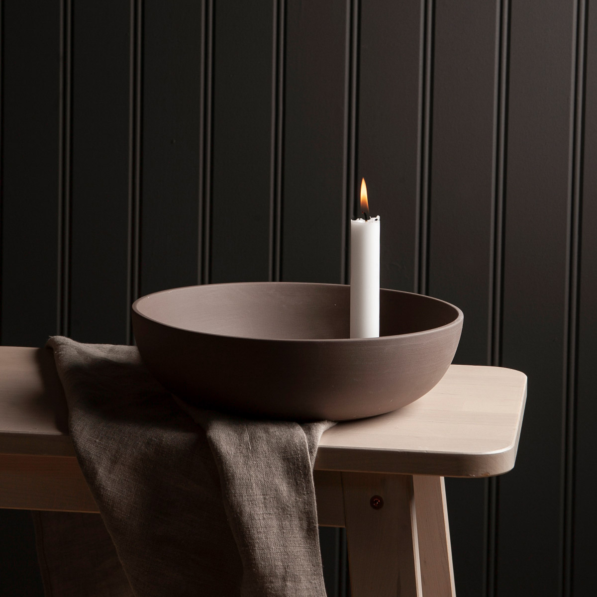 storefactory kerzenhalter  lidatorp xl braun 85012